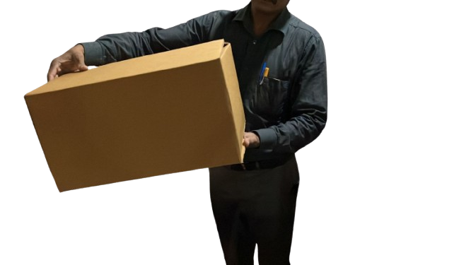 5 Ply 0201 Corrugated Box, 18.5x14.17x9.84 inches, 150/120 gsm, 18 BF, B Flute