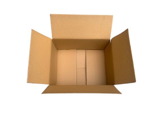 5 Ply 0201 Corrugated Box, 18.5x14.17x9.84 inches, 150/120 gsm, 18 BF, B Flute