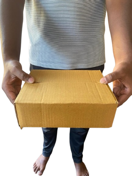 3 Ply 0201 Corrugated Box, 8.74x6.77x2.75 inches, 180 gsm, 18 BF, B Flute