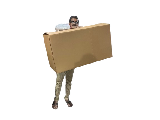 5 Ply 0201 Corrugated Box, 38x15x20.5 inches, 180 gsm, 18 BF, B Flute